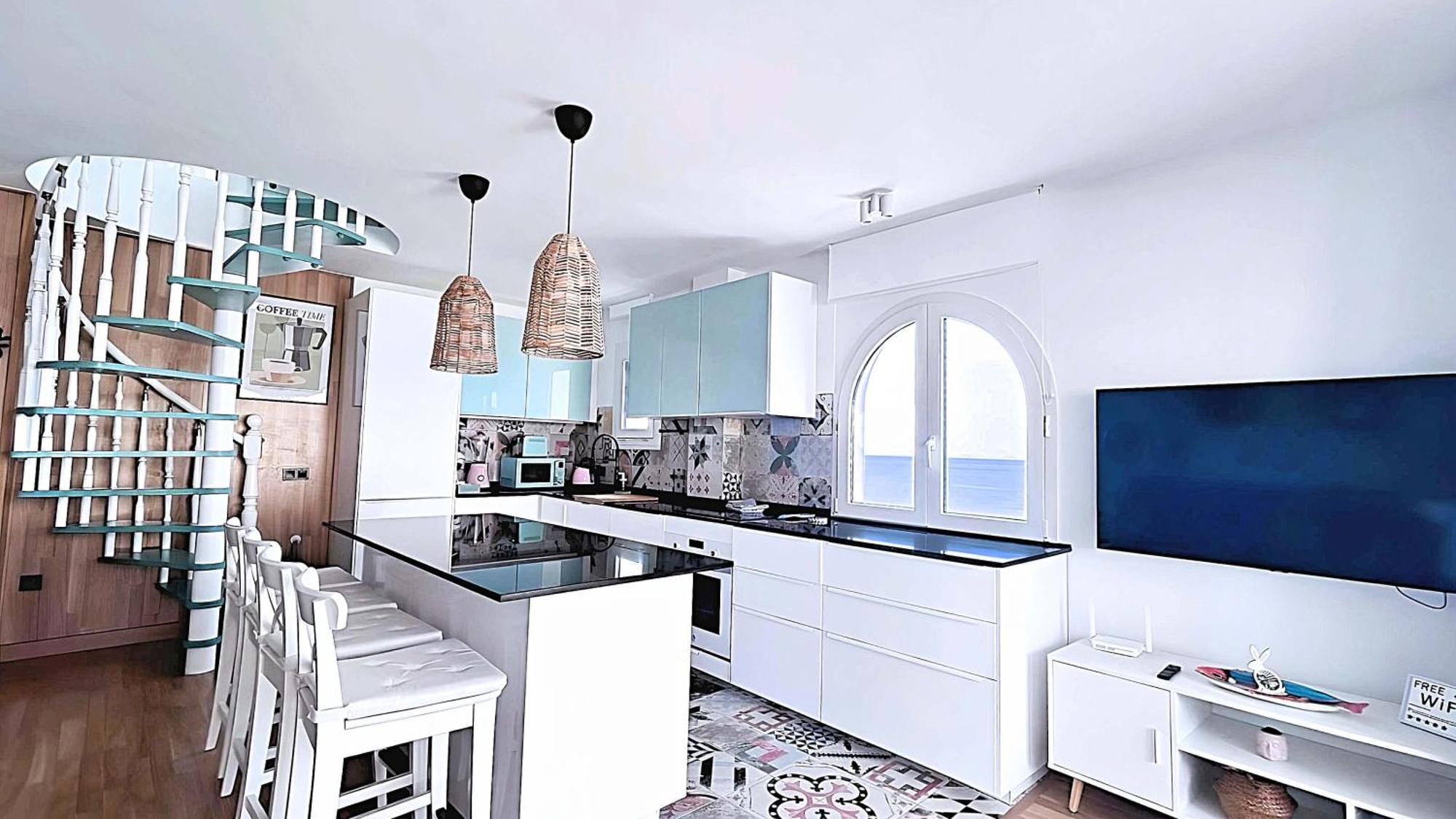 Appartement Atico De Albaida Duplex Frente Al Mar à El El Morche Extérieur photo